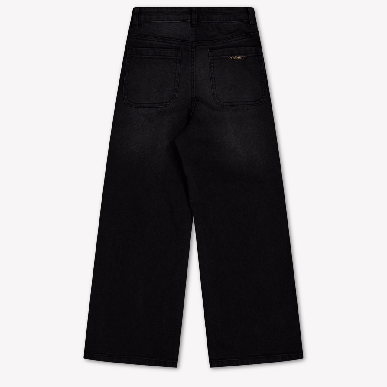 Twinset Bambini Ragazze Jeans Dentro Nero