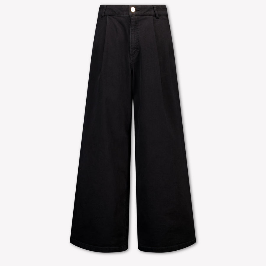 Twinset Bambini Ragazze Jeans Dentro Nero