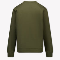 EA7 Kinder Jungen Pullover rein Armee