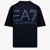 EA7 Enfants Garçons T-shirt dans Navy