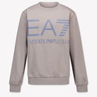 EA7 Jungen Pullover in Hellgrau