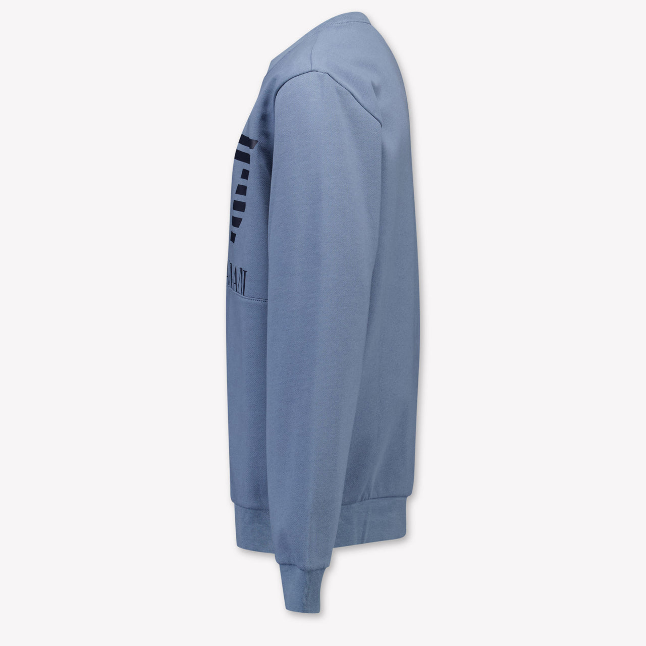 EA7 Enfants Garçons Pull en Bleu Clair