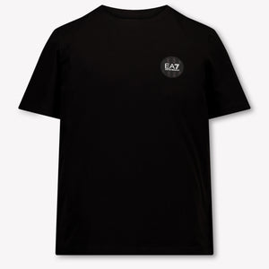 EA7 Kinder Jungen T-Shirt In Schwarz