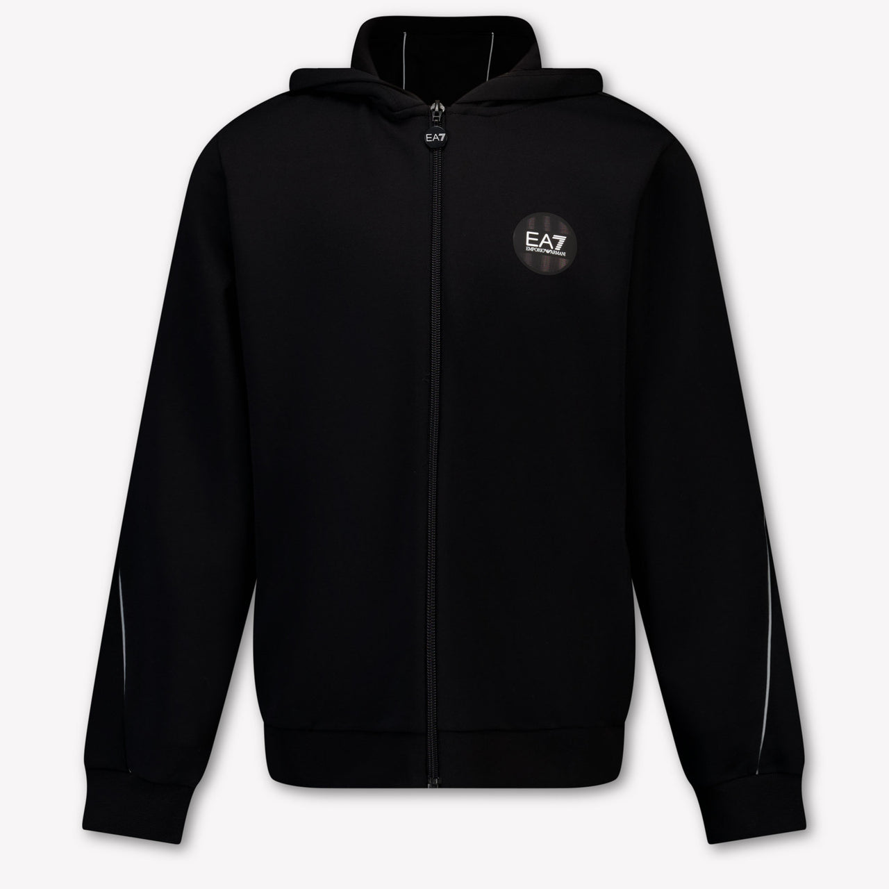 EA7 Kinder Jungen Strickjacke In Schwarz