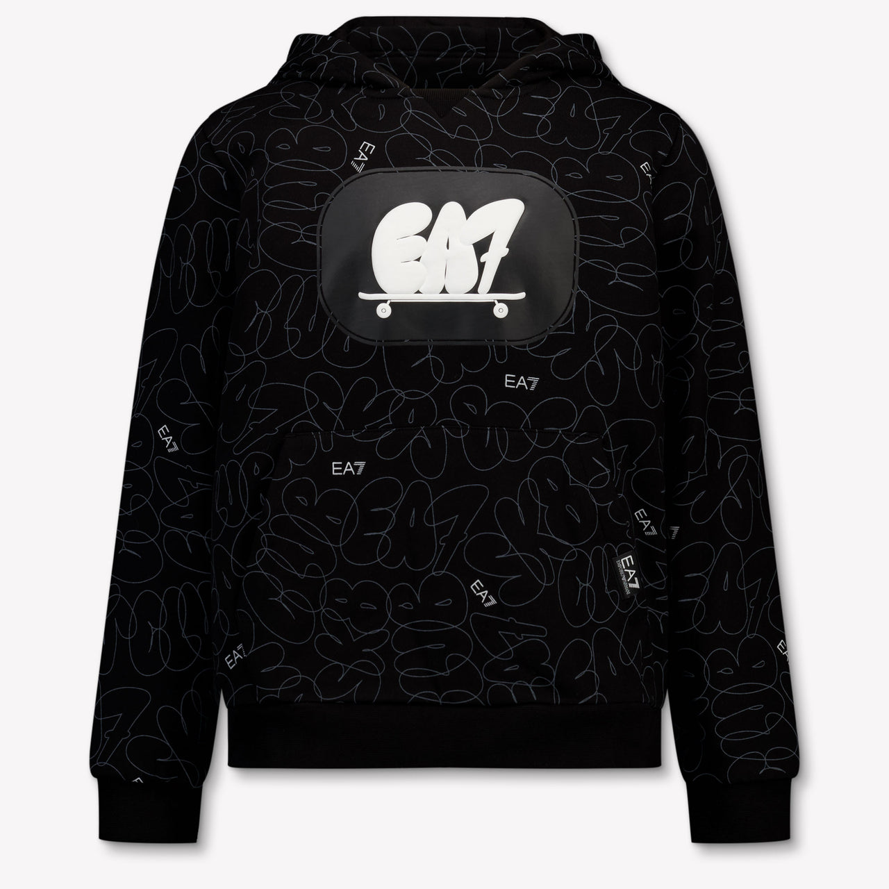 EA7 Kids Boys Sweater In Black