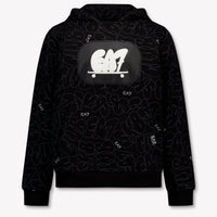 EA7 Kids Boys Sweater In Black