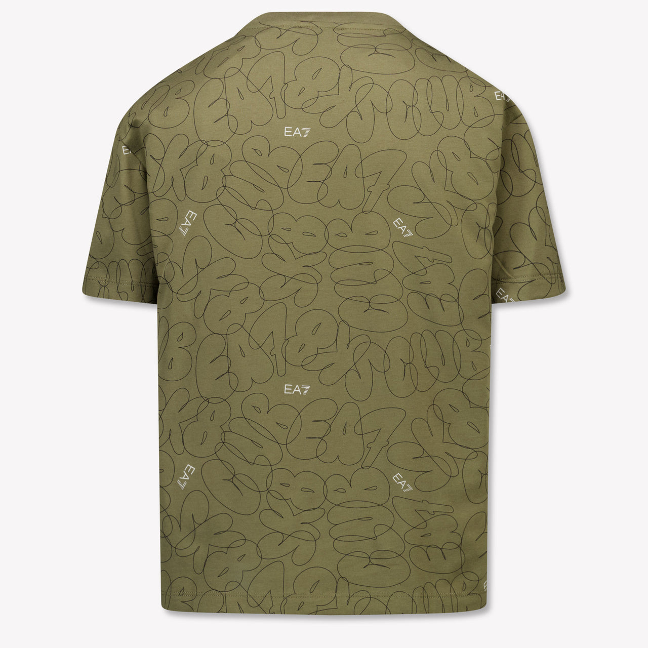 EA7 Kinder Jongens T-Shirt In Army
