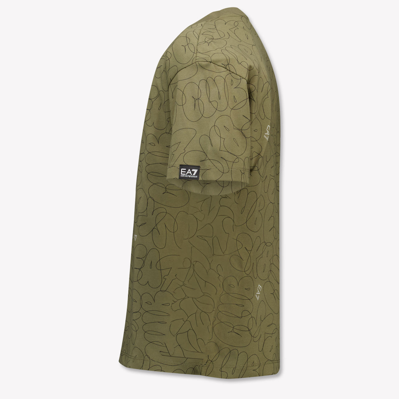 EA7 Kinder Jongens T-Shirt In Army