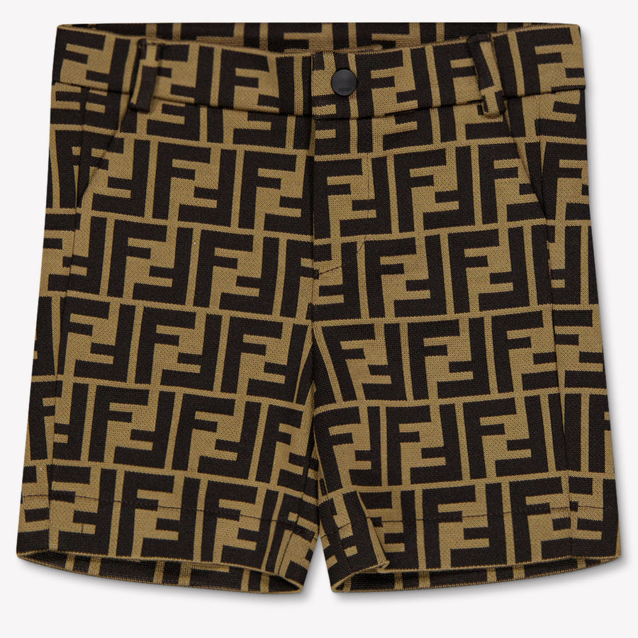 Fendi Bébé Garçons Short dans Marron