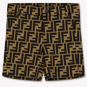 Fendi Bébé Garçons Short dans Marron