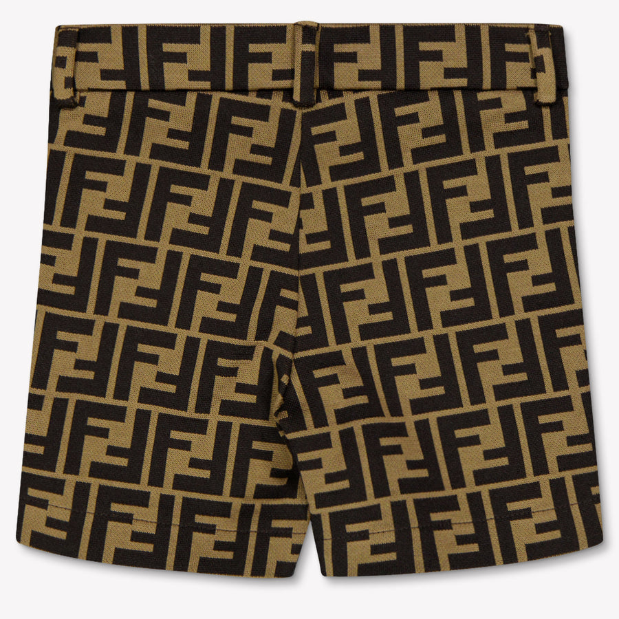 Fendi Bébé Garçons Short dans Marron