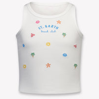 MC2 Saint Barth Kids Girls T-Shirt In White