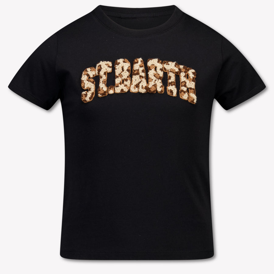 MC2 Saint Barth Mädchen T-Shirt in Schwarz