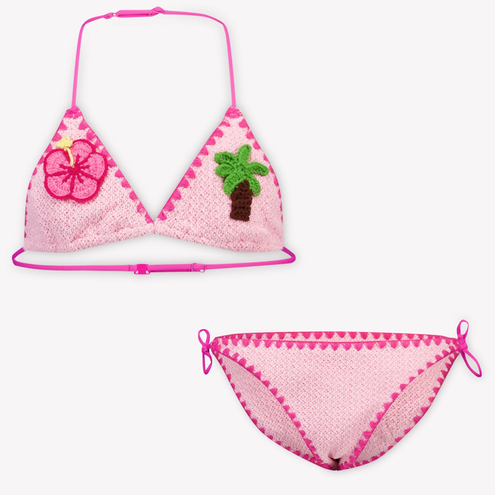 MC2 Saint Barth Kids Girls Swimwear In Pink