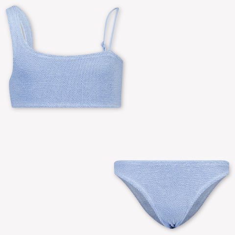 MC2 Saint Barth Kids Girls Swimwear In Light Blue