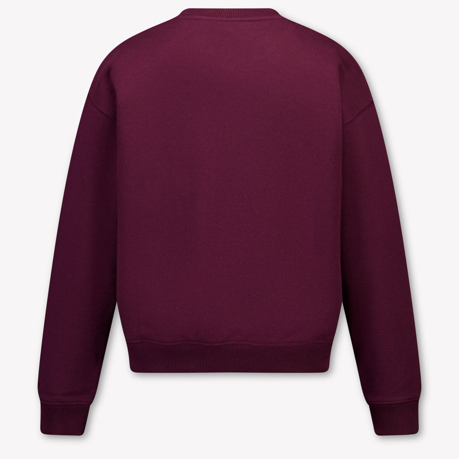 MC2 Saint Barth Enfants Filles Pull En Bordeaux