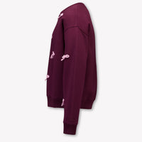 MC2 Saint Barth Enfants Filles Pull En Bordeaux