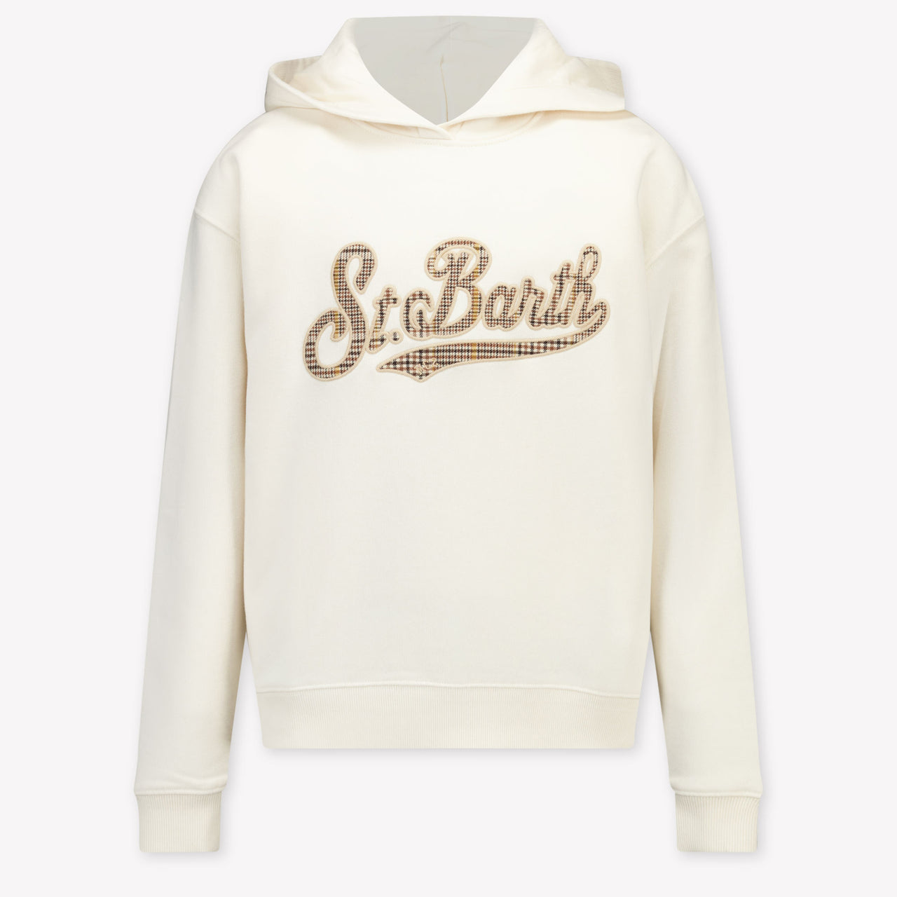 MC2 Saint Barth Enfants Filles Pull en blanc cassé