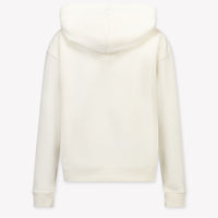 MC2 Saint Barth Enfants Filles Pull en blanc cassé