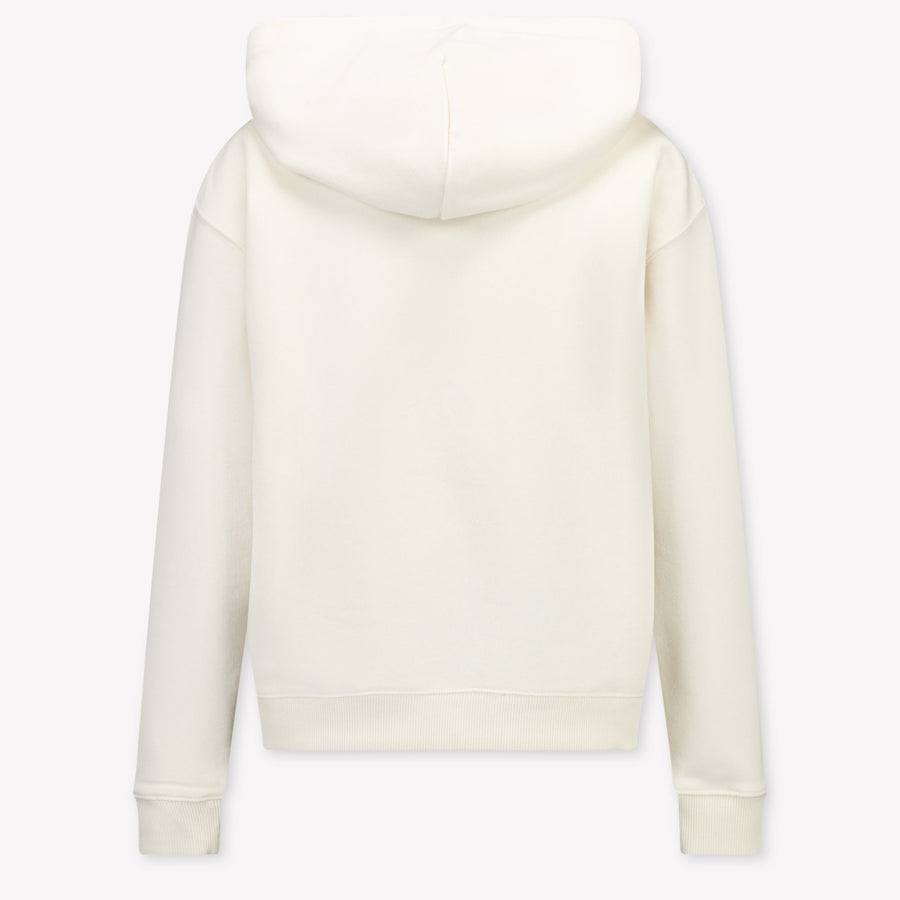 MC2 Saint Barth Enfants Filles Pull en blanc cassé