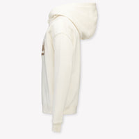 MC2 Saint Barth Enfants Filles Pull en blanc cassé