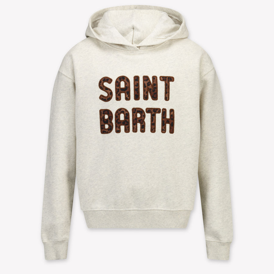 MC2 Saint Barth niños Chicas suéter en Blanco Roto
