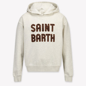 MC2 Saint Barth niños Chicas suéter en Blanco Roto