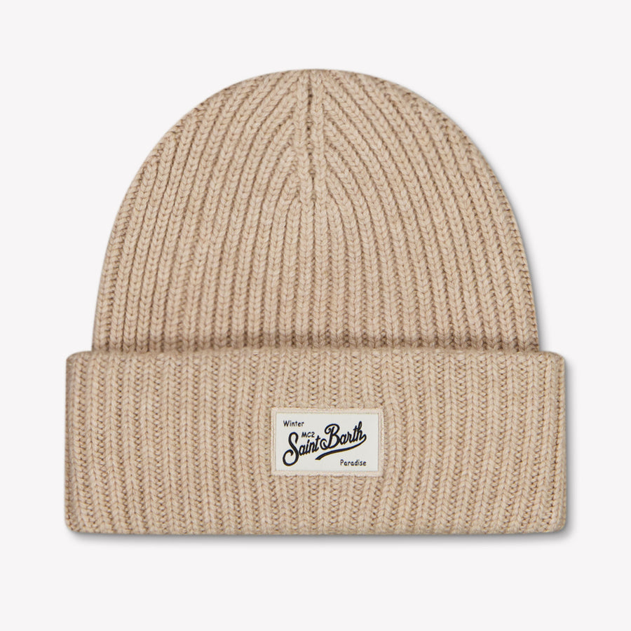 MC2 Saint Barth Kinder Mädchen Hut rein Beige