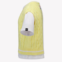 MSGM Kinder Mädchen T-Shirt In Gelb