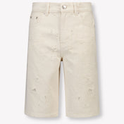 MSGM Bambini Ragazzi Pantaloncini dentro Off White