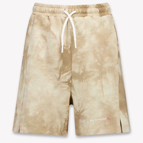 MSGM Kinder Jungen Shorts rein Beige