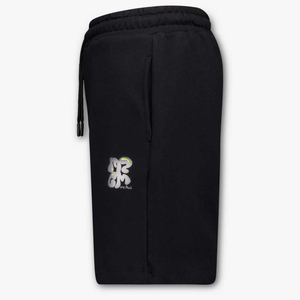 MSGM niños Chicos pantalones cortos en Negro