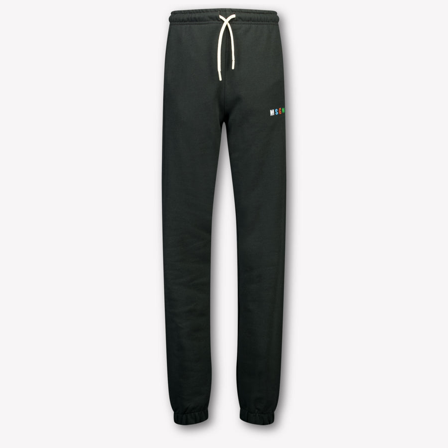 MSGM niños Chicos pantalones en Negro