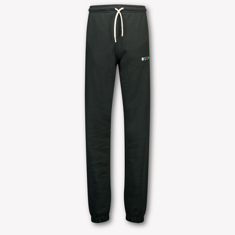 MSGM niños Chicos pantalones en Negro