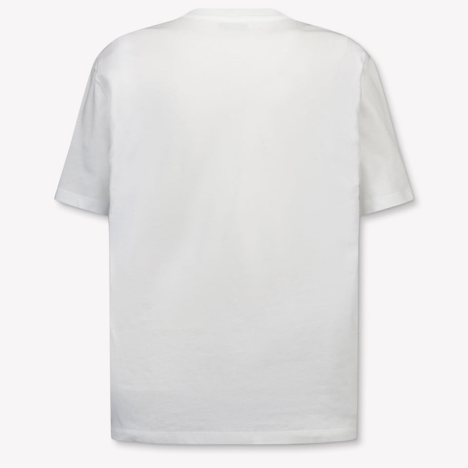 MSGM niños Chicos Camiseta adentro Blanco