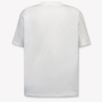 MSGM Kinder Jungen T-Shirt In Weiß
