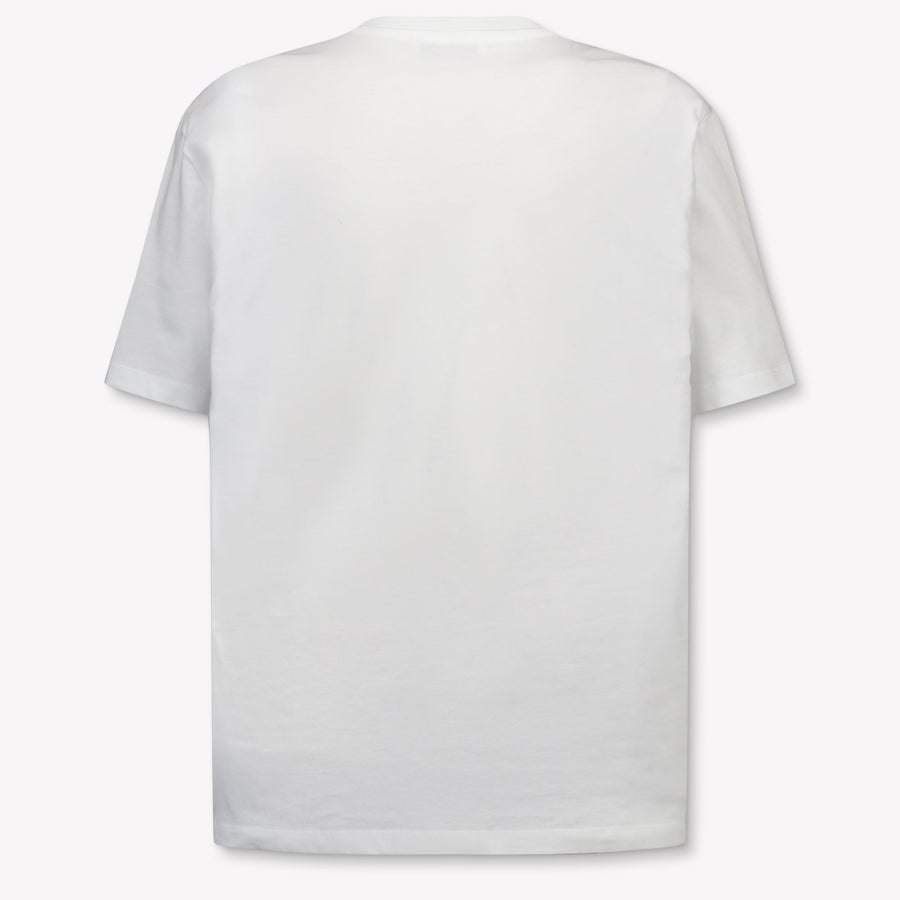 MSGM Kinder Jungen T-Shirt In Weiß