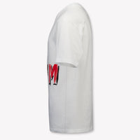 MSGM Kinder Jungen T-Shirt In Weiß