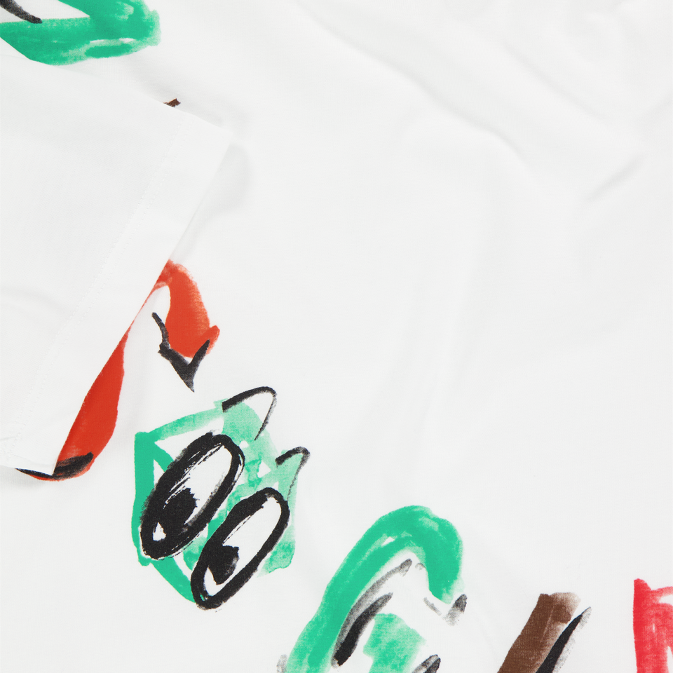 MSGM niños Chicos Camiseta adentro Blanco