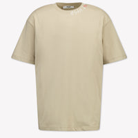 MSGM Kinder Jungen T-Shirt In Beige