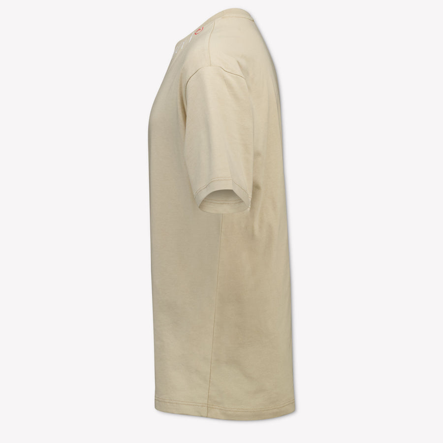 MSGM Kinder Jungen T-Shirt In Beige