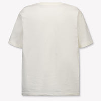 MSGM Kinder Jungen T-Shirt In Grauweiß