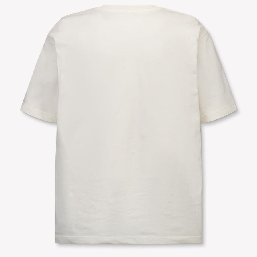 MSGM Kinder Jungen T-Shirt In Grauweiß