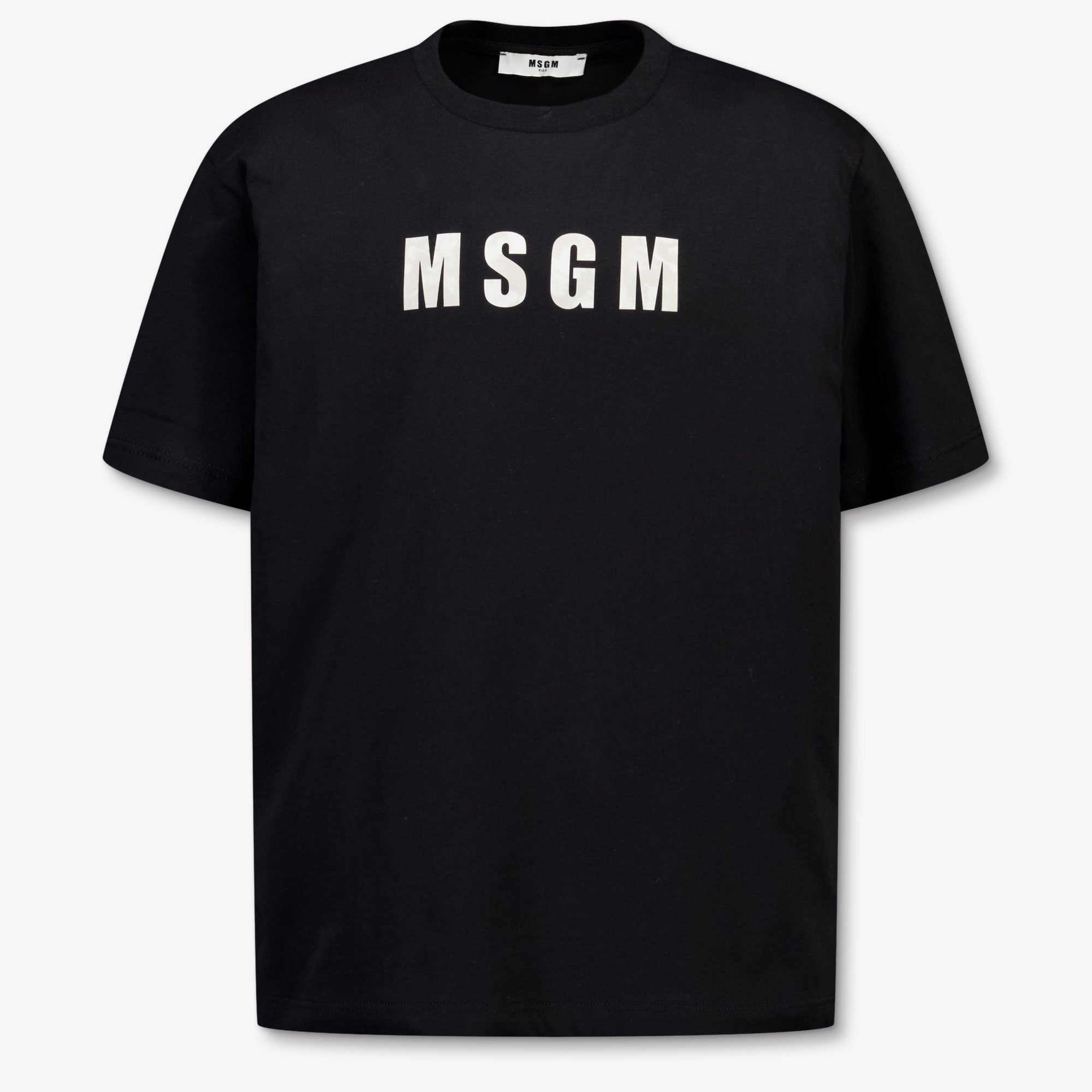MSGM Bambini Ragazzi Maglietta dentro Nero