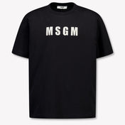 MSGM Bambini Ragazzi Maglietta dentro Nero