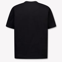MSGM Kinder Jungen T-Shirt In Schwarz
