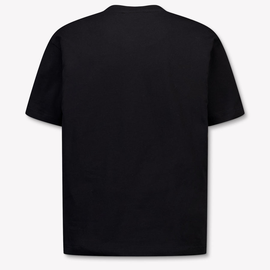 MSGM Kinder Jungen T-Shirt In Schwarz