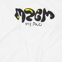 MSGM Bambini Ragazzi Maglietta dentro Bianco