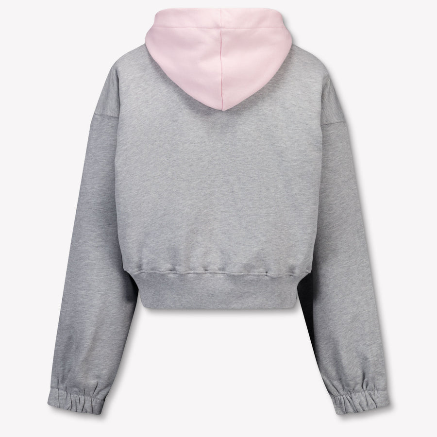 MSGM Kinder Mädchen Pullover rein Grau
