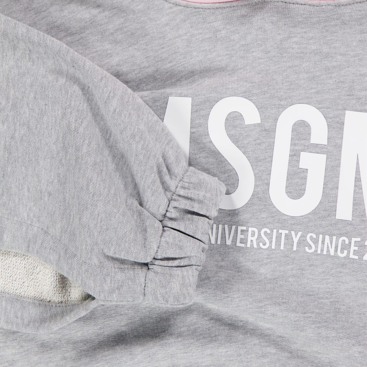 MSGM Kinder Mädchen Pullover rein Grau